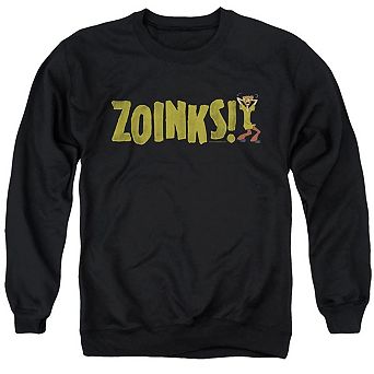 Scooby Doo Zoinks Adult Crewneck Sweatshirt