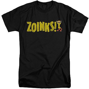 Scooby Doo Zoinks Short Sleeve Adult Tall T-shirt