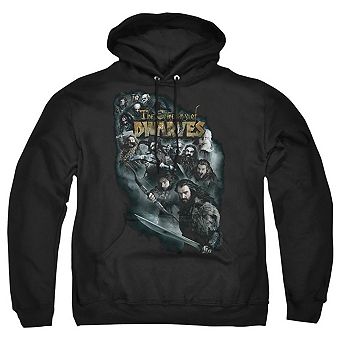 The Hobbit Company Of Dwarves Adult Pull Over Hoodie