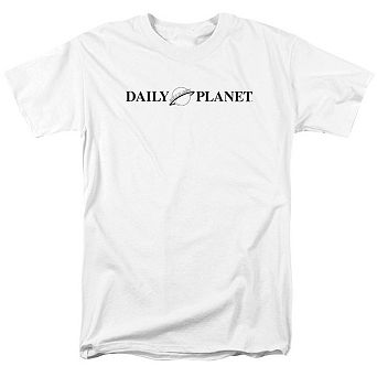 Superman Daily Planet Logo Short Sleeve Adult T-shirt