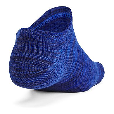 Unisex Under Armour 6-Pack Essential No-Show Socks