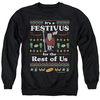 Seinfeld Festive Festivus Adult Crewneck Sweatshirt
