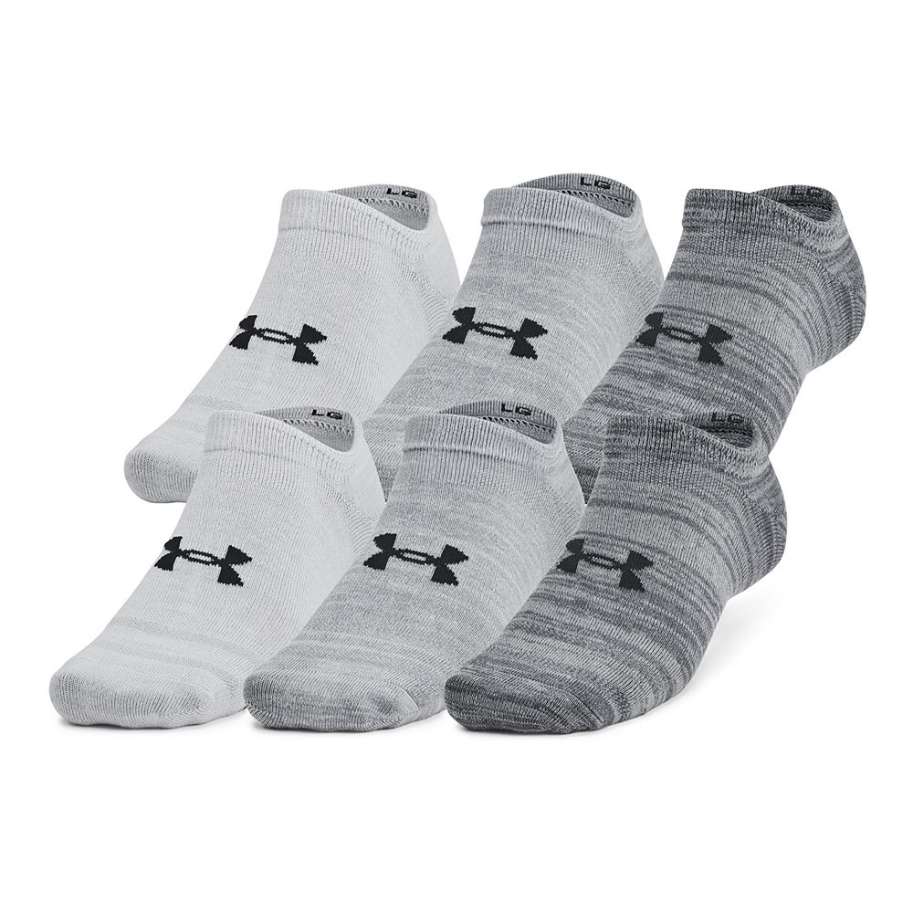 Women's Under Armour 6-Pack Essential No-Show Socks