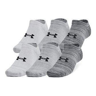 Women's Under Armour 6-Pack Essential No-Show Socks