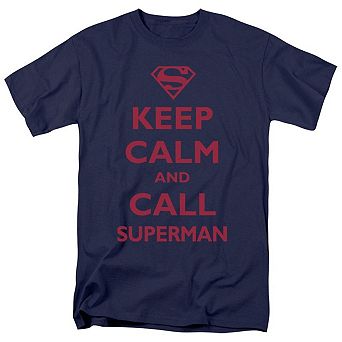 Superman Call Superman Short Sleeve Adult T-shirt