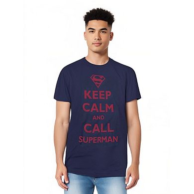 Superman Call Superman Short Sleeve Adult T-shirt