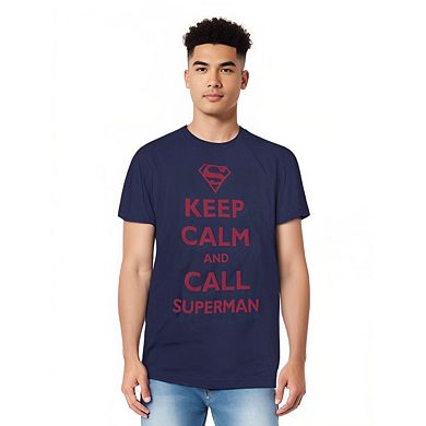 Superman Call Superman Short Sleeve Adult T-shirt