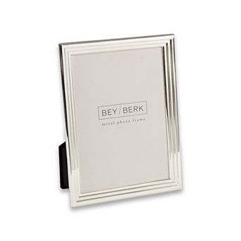 Bey-Berk Lance Silver Plated 8" x 10" Picture Frame