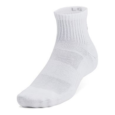 Under Armour 6-Pack Training Cotton Quarter Socks