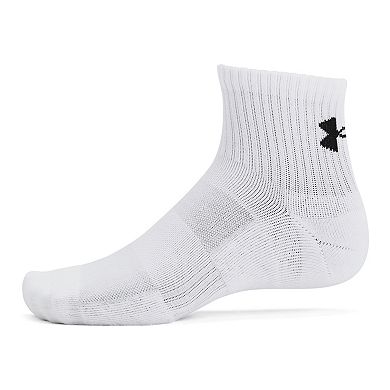 Under Armour 6-Pack Training Cotton Quarter Socks