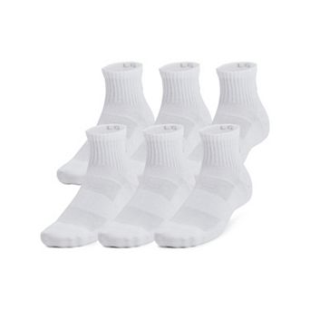 Under Armour 6-Pack Training Cotton Quarter Socks