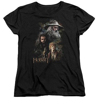 The Hobbit Painting Short Sleeve Womens T-shirt