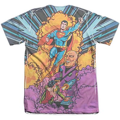 Superman Blast Off Sleeve T-shirt