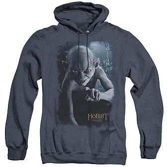 The Hobbit Gollum Poster Adult Heather Hoodie