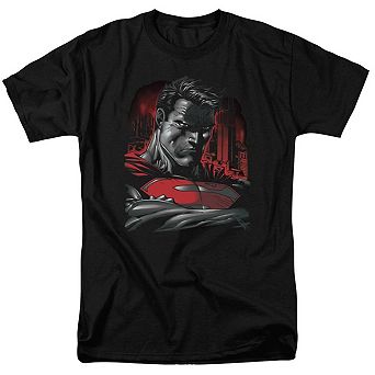 Superman Man Of Steel Short Sleeve Adult T-shirt
