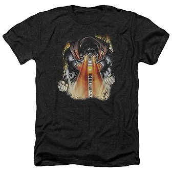 Superman Cover 218 Adult Heather T-shirt