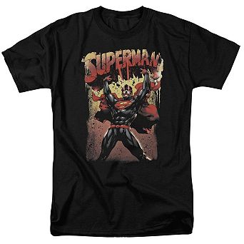Superman Lift Up Short Sleeve Adult T-shirt