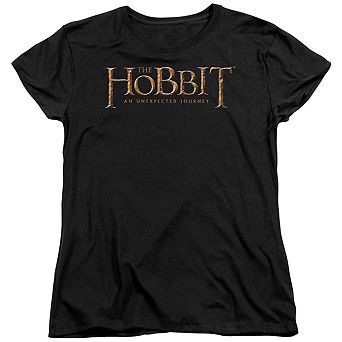 The Hobbit Logo Short Sleeve Womens T-shirt