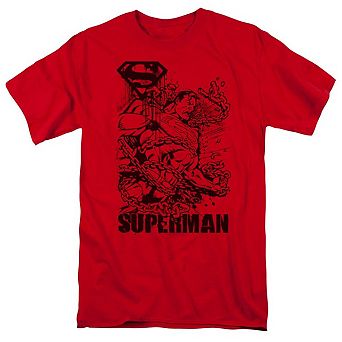 Superman Breaking Chains Short Sleeve Adult T-shirt