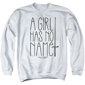 Game Of Thrones No Name Adult Crewneck Sweatshirt