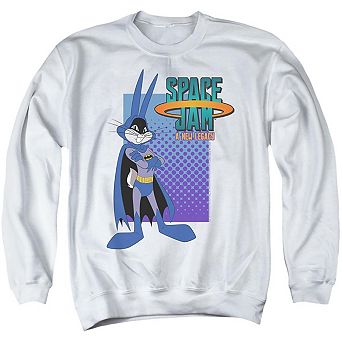 Space Jam 2 Bugs Batman Adult Crewneck Sweatshirt