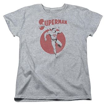 Superman Vintage Sphere Short Sleeve Women´s T-Shirt