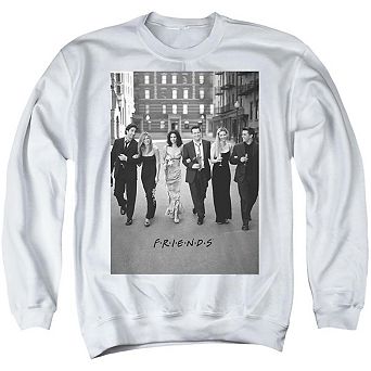 Friends Walk The Streets Adult Crewneck Sweatshirt