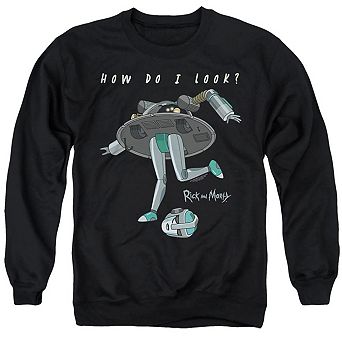 Rick And Morty How Do I Look? Adult Crewneck Sweatshirt