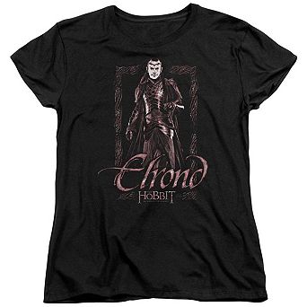 The Hobbit Elrond Stare Short Sleeve Womens T-shirt