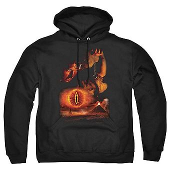 Lord Of The Rings Destroy The Ring Adult Pull Over Hoodie