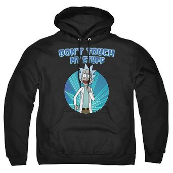 Rick And Morty Don´t Touch Adult Pull Over Hoodie