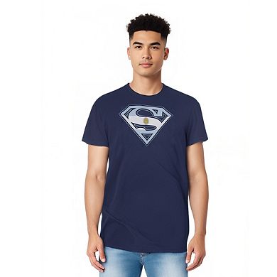 Superman Argentinian Shield Short Sleeve Adult T-shirt