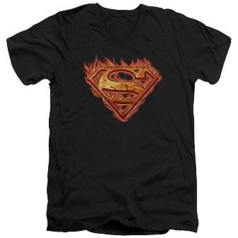Superman Hot Metal Short Sleeve T-shirt