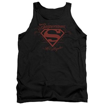 Superman La Adult Tank Top