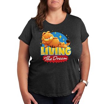 Plus The Garfield Movie Living The Dream Graphic Tee