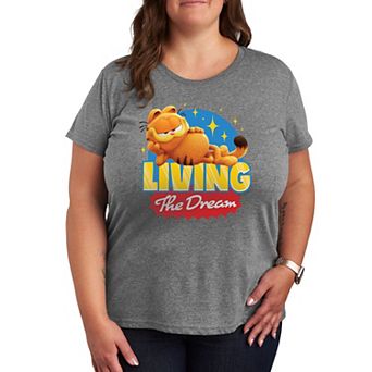 Plus The Garfield Movie Living The Dream Graphic Tee