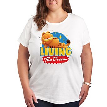 Plus The Garfield Movie Living The Dream Graphic Tee