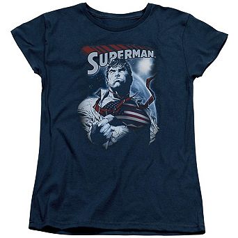 Superman Honor And Protect Short Sleeve Women´s T-Shirt