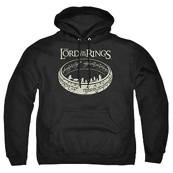 Lord Of The Rings The Journey Adult Pull Over Hoodie