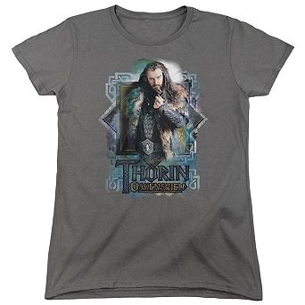 The Hobbit Thorin Oakenshield Short Sleeve Womens T-shirt
