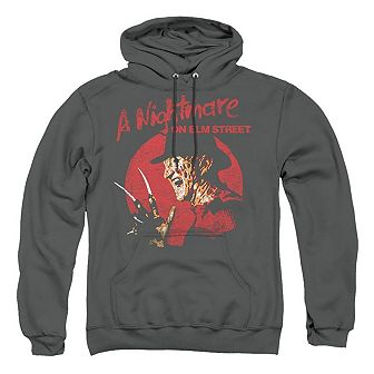 Nightmare On Elm Street Freddy Circle Adult Pull Over Hoodie