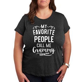 Plus My Favorite People Grammy Graphic Tee