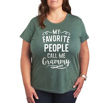 Plus My Favorite People Grammy Graphic Tee