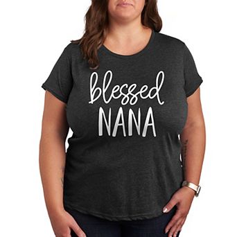 Plus Blessed Nana Graphic Tee