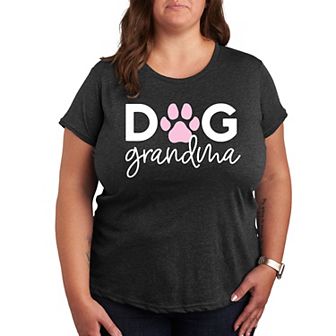 Plus Dog Grandma Graphic Tee