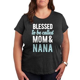 Plus Blessed To Be Called Nana Graphic Tee