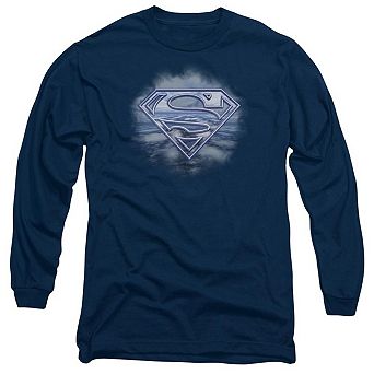 Superman Freedom Of Flight Long Sleeve Adult T-shirt