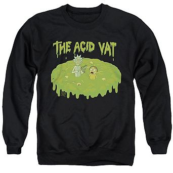 Rick And Morty The Acid Vat Adult Crewneck Sweatshirt