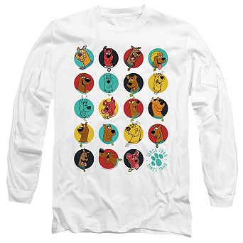 Scooby Doo Zoinks Repeat Long Sleeve Adult T-shirt