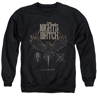 Game Of Thrones The Nights Watch Adult Crewneck Sweatshirt